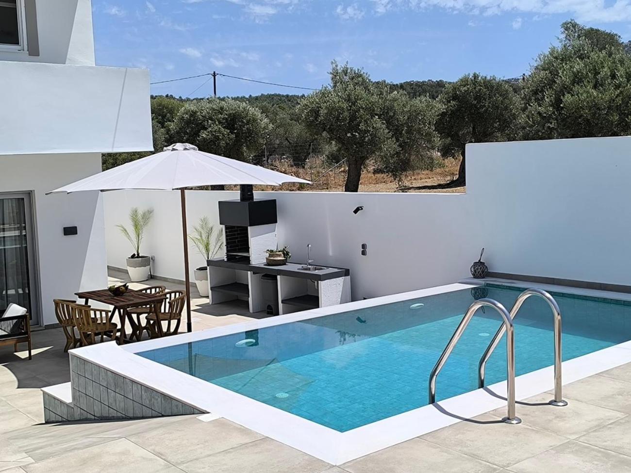 Valantina'S & Mannouel Lardos Luxury Villas Exteriér fotografie