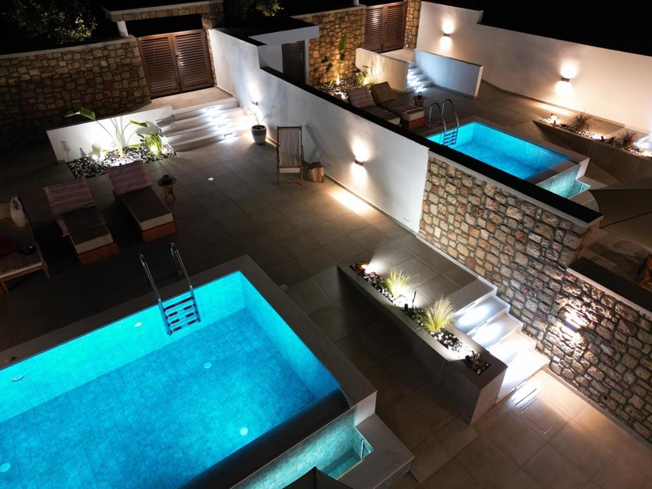 Valantina'S & Mannouel Lardos Luxury Villas Exteriér fotografie