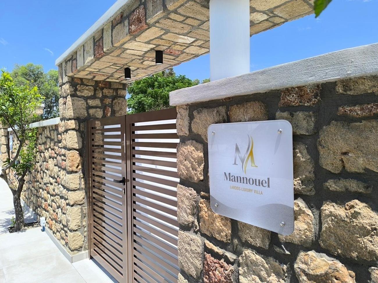 Valantina'S & Mannouel Lardos Luxury Villas Exteriér fotografie